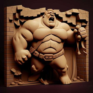 3D model The Adventures of Fatman game (STL)